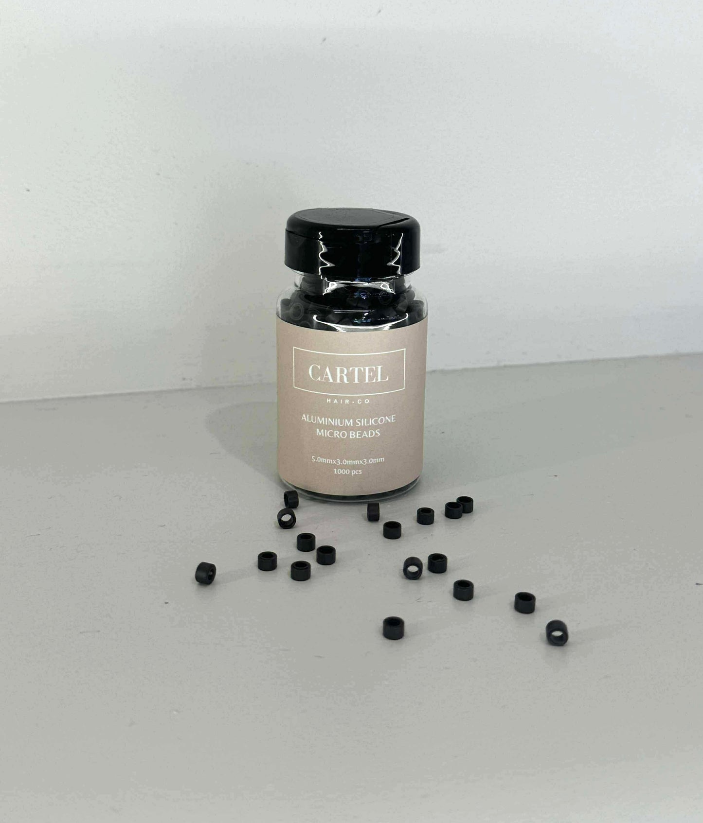 4.5mm silicone lined microbead