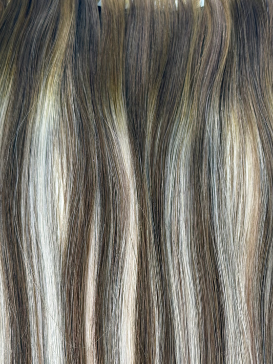Genius Weft Extensions- Walnut Ash